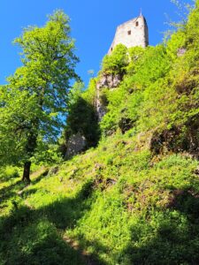 Imposantes Schloss Gilgenberg